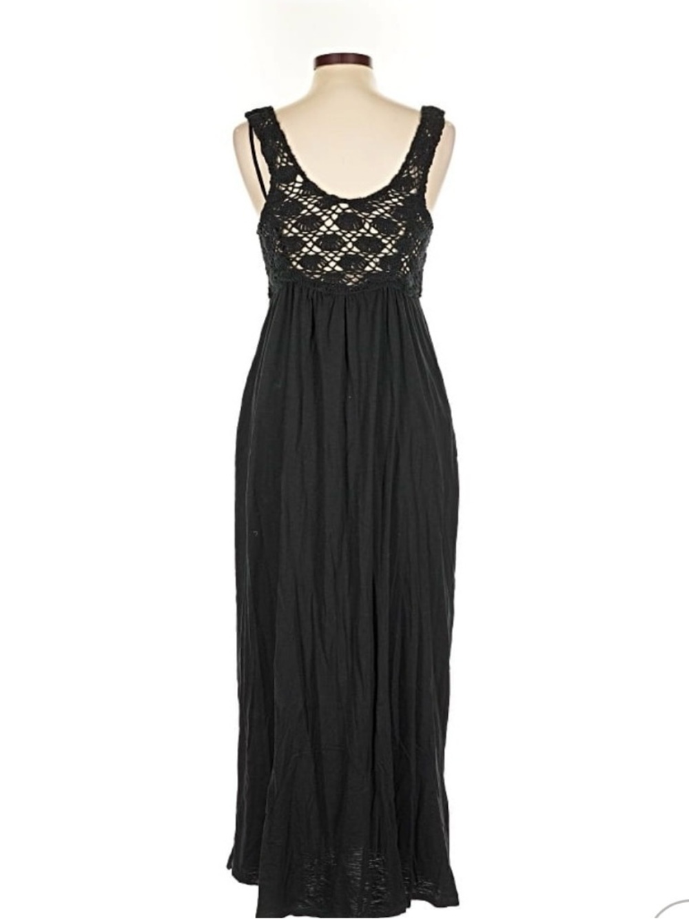 NWT Aerie Crochet Maxi Dress - Picture 2 of 4